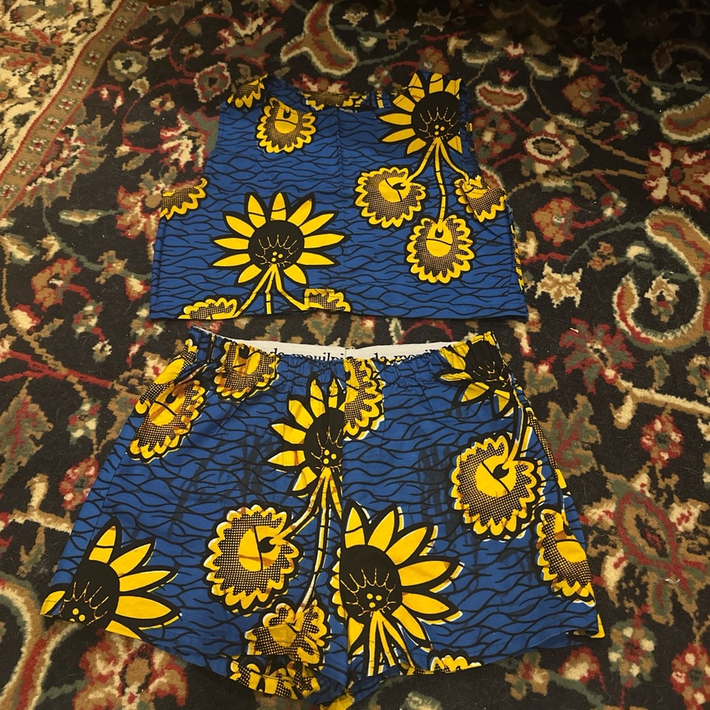 Floral two piece